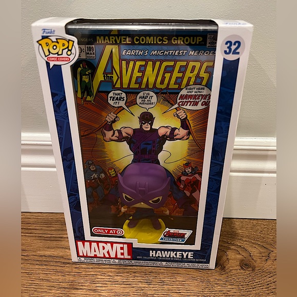 Funko Pop! Marvel comic book covers Hawkeye - Picture 1 of 5